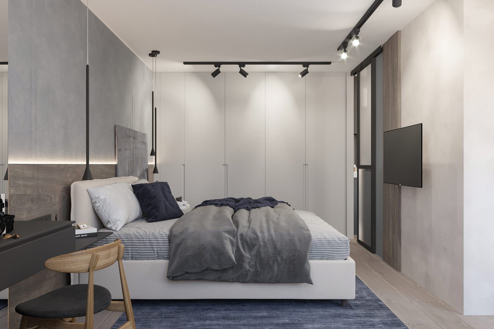 Проект двухкомнатной квартиры #urban_inspiration