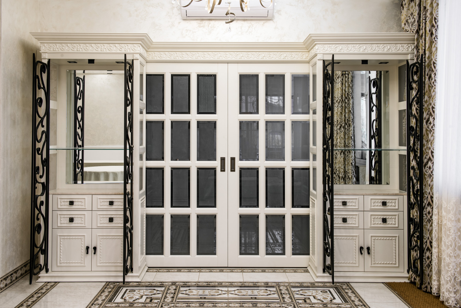 Кухня в бирюзовых оттенках