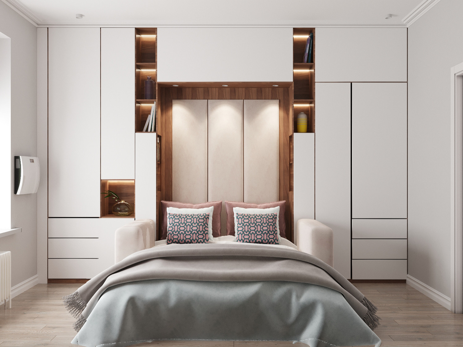 Кровать в разложенном виде