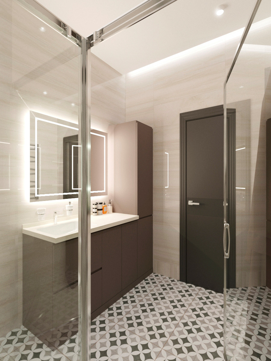 Проект санузла в квартире