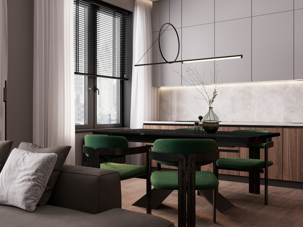 Дизайн-проект квартиры в ЖК «Фонвизинский» 83 кв.м