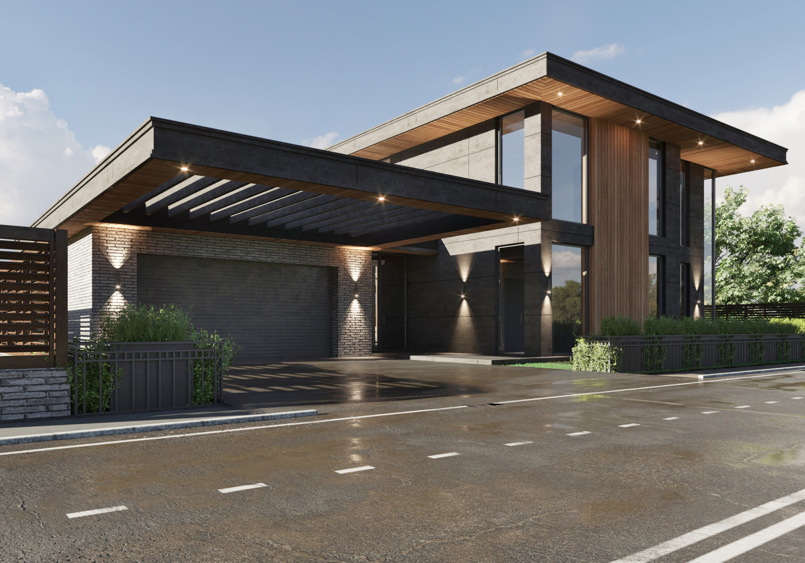 Дом в Первозванном. 198 м.кв.