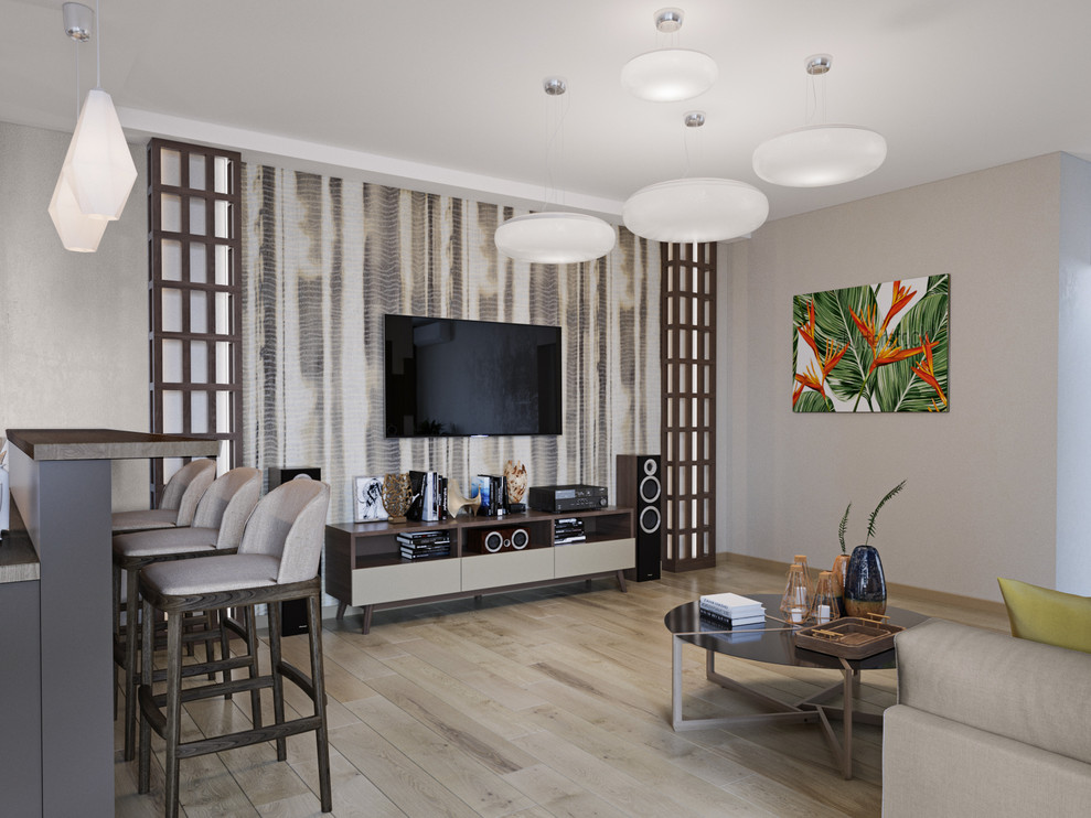 Квартира с настроением тропиков