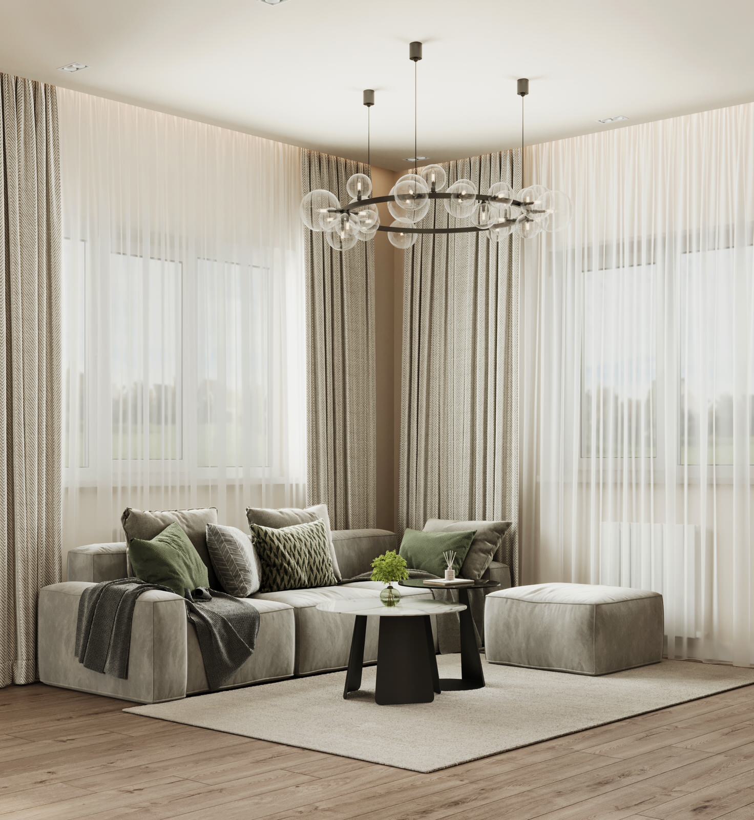 Дизайн-проект загородного дома с. Кобона