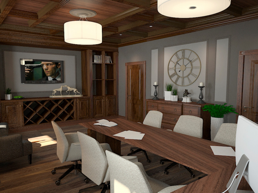 Дизайн-проект офисного пространства строительной компании " Мервинский"