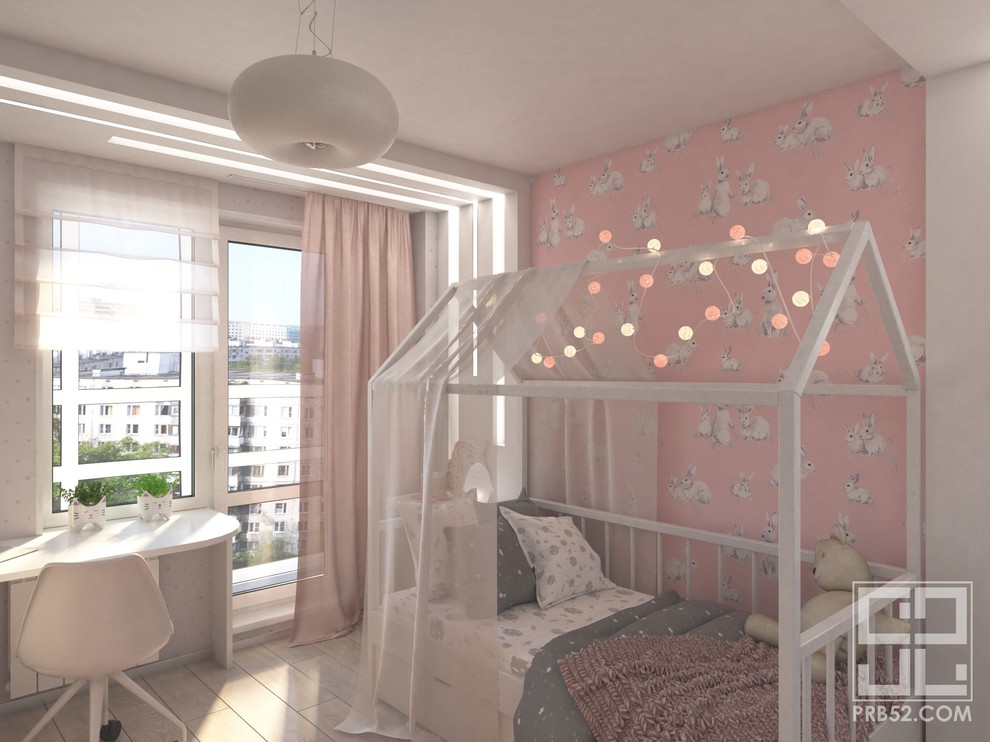 Проект интерьера квартиры в ЖК "Каскад"