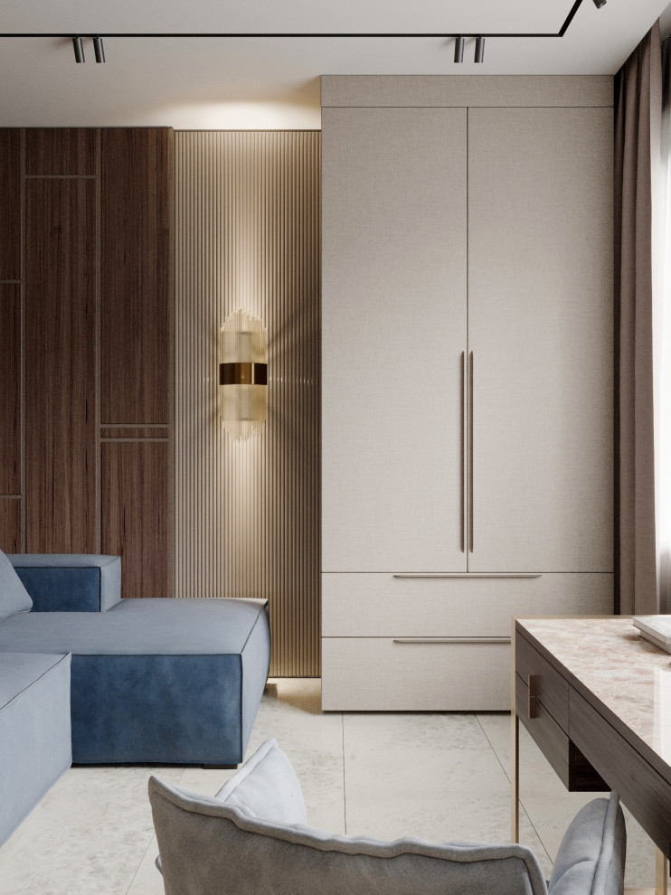 Дизайн проект квартиры в Искра парк 93кв м