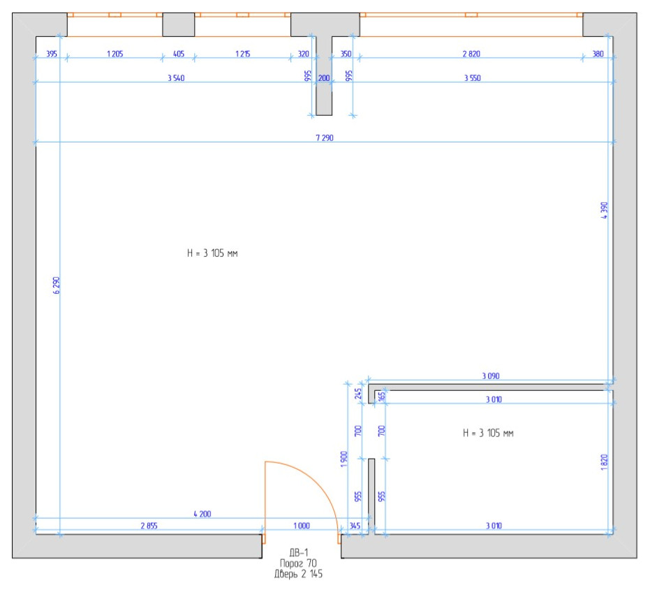 Размеры квартиры
