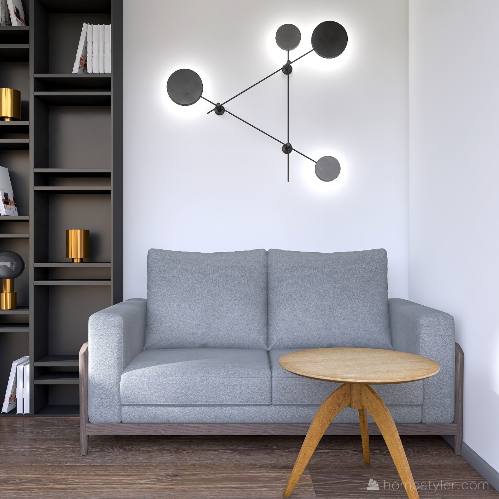 Квартира в стиле Loft, для брутального мужчины