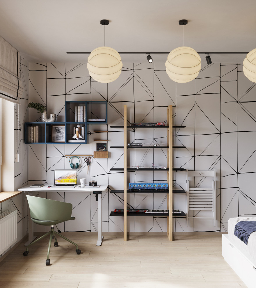 Мини двушка 43 м кв. со спальней на балконе