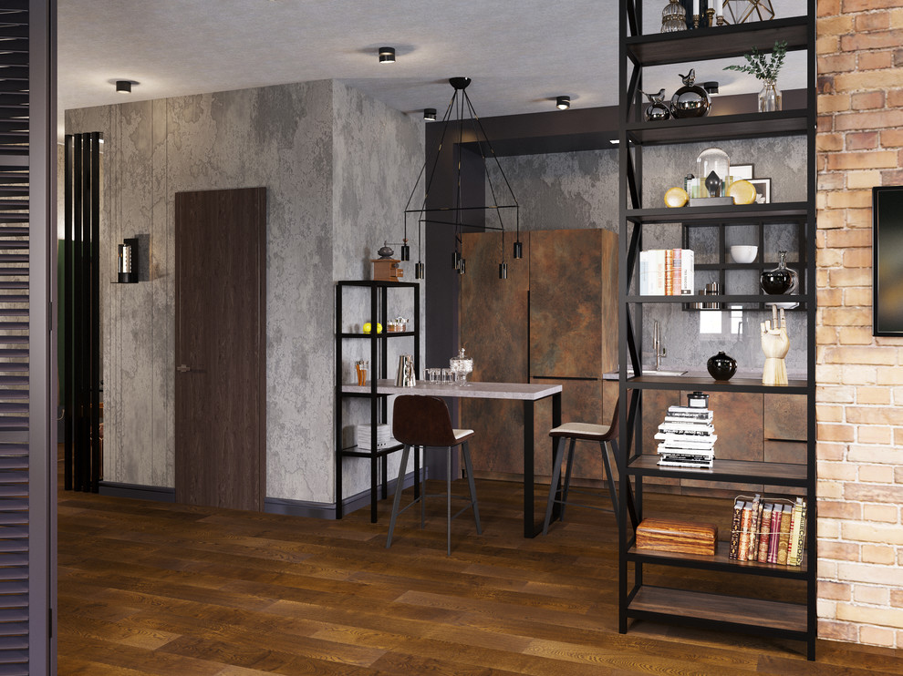 3 D Visualization of living room. Design by Set Bureau.