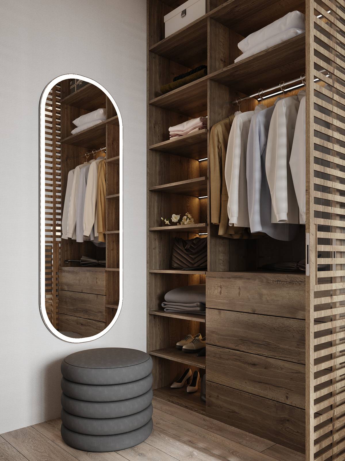 Проект 2х уровневой квартиры