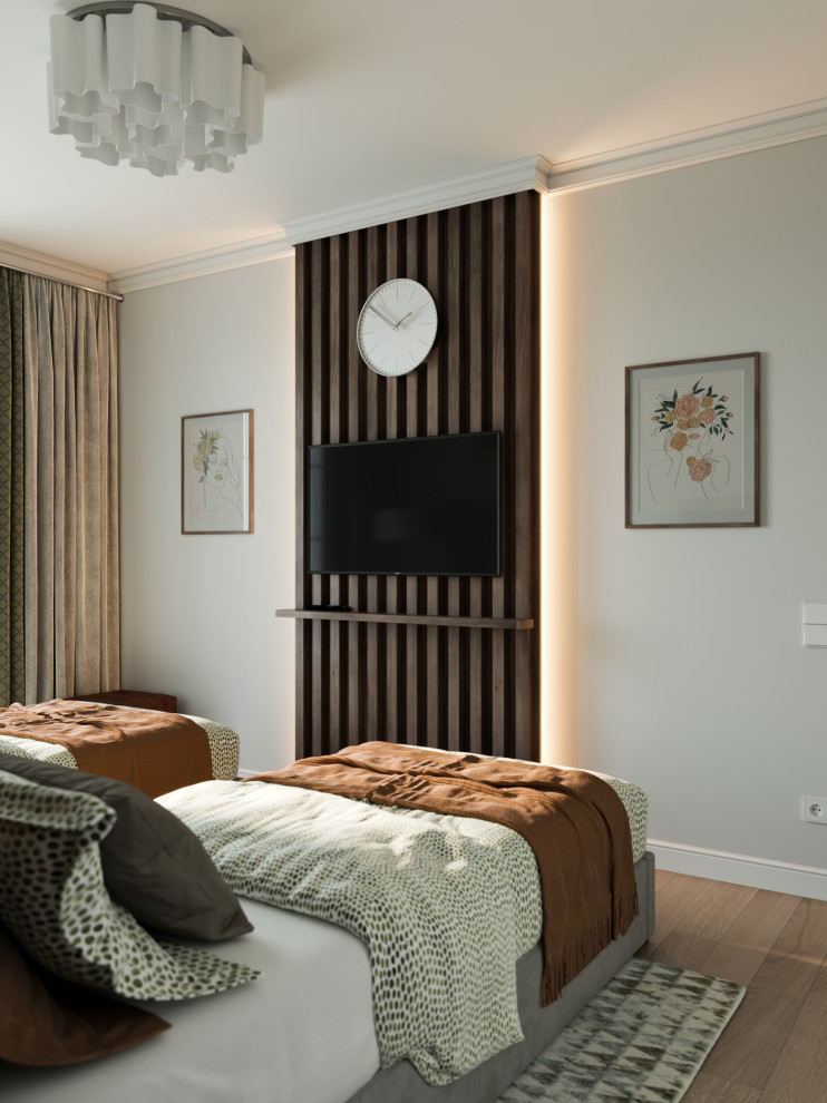 Интерьер квартиры на Туристской ул. - "Springflat" (57,8 кв.м.)