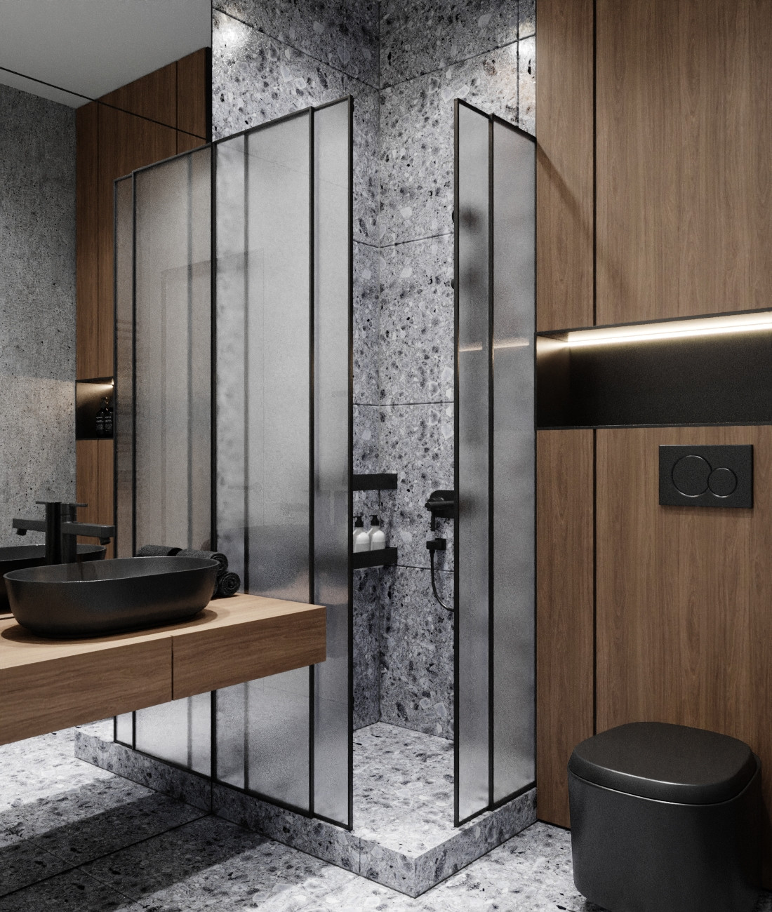 Квартира с тех. комнатой