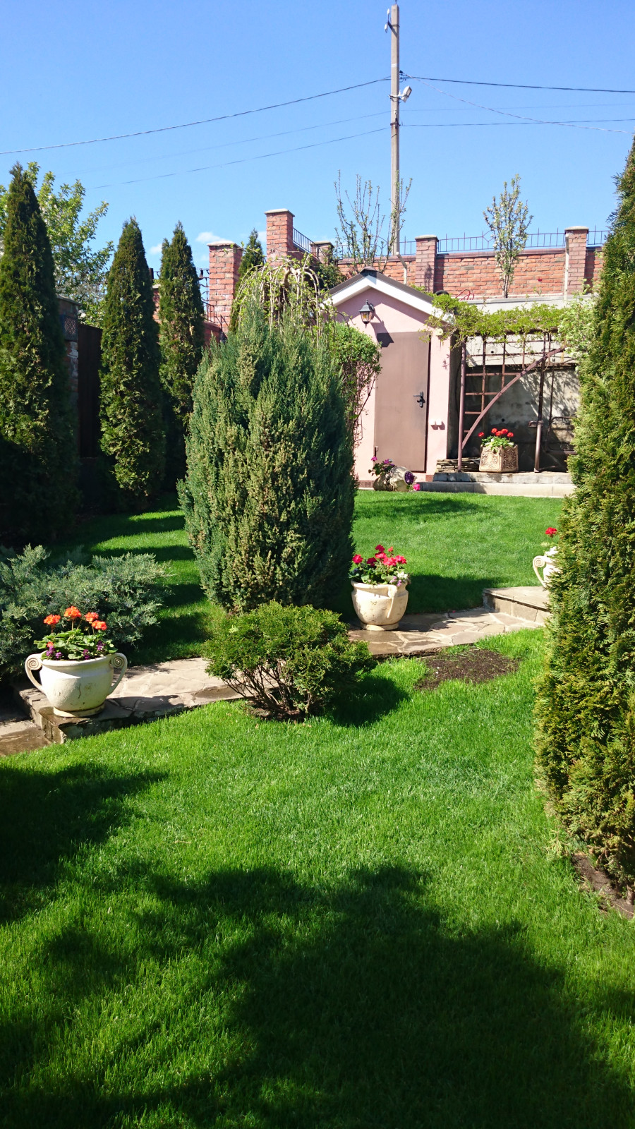 Участок на склоне