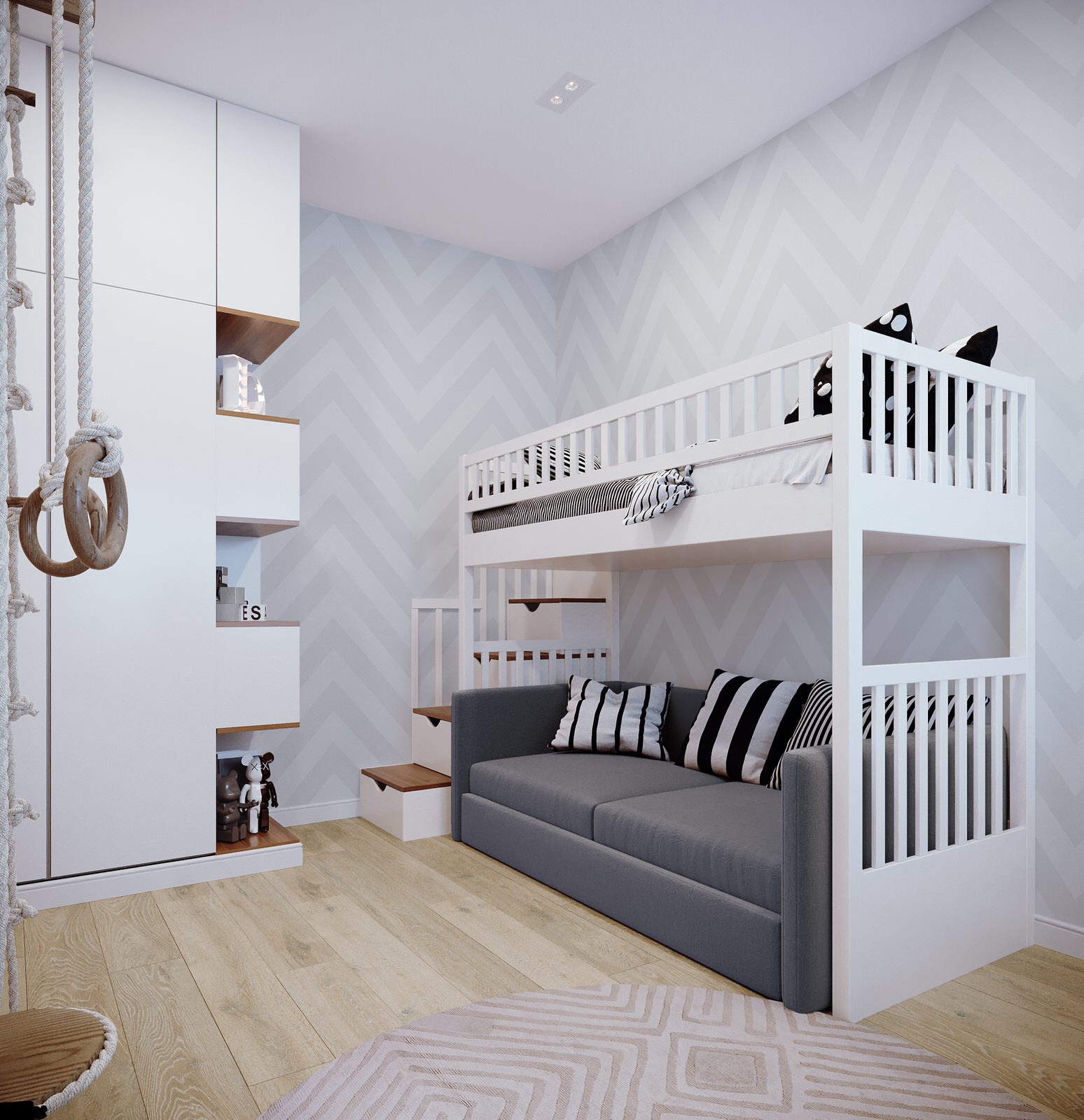 Дизайн-проект частной квартиры ЖК "Династия"