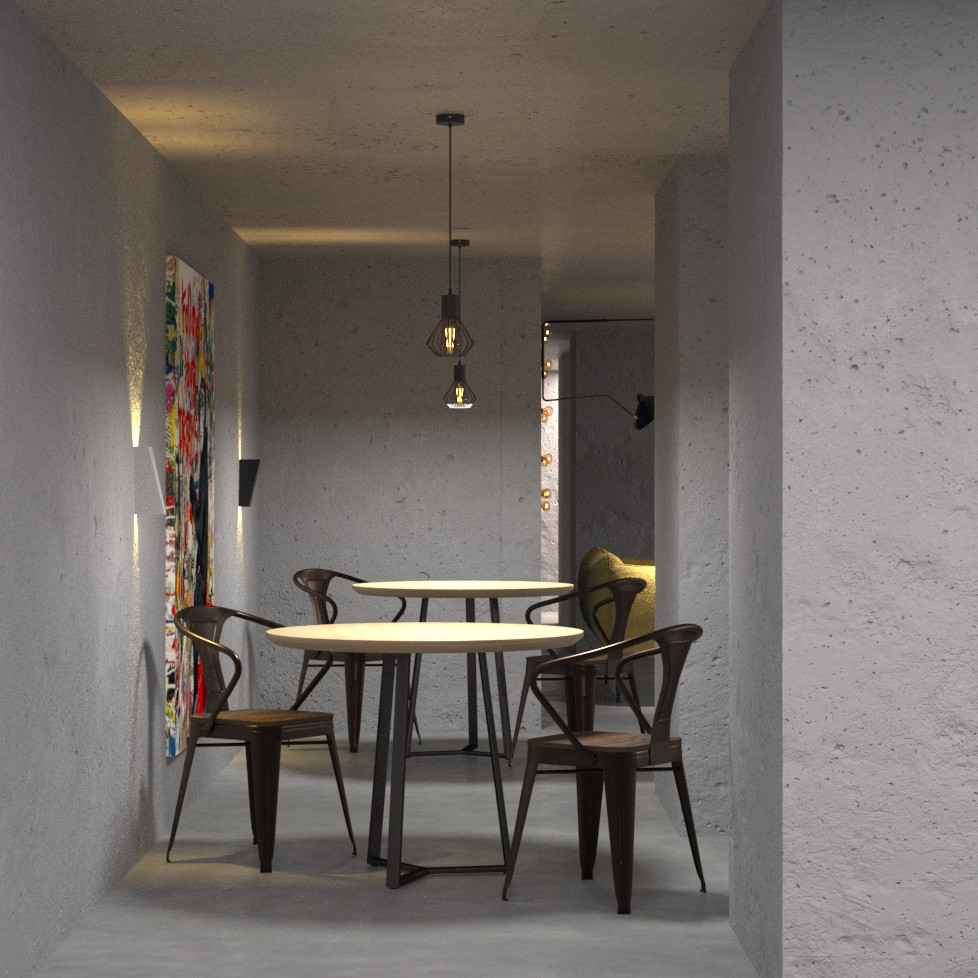 Офисное пространство Open Space в стиле Loft