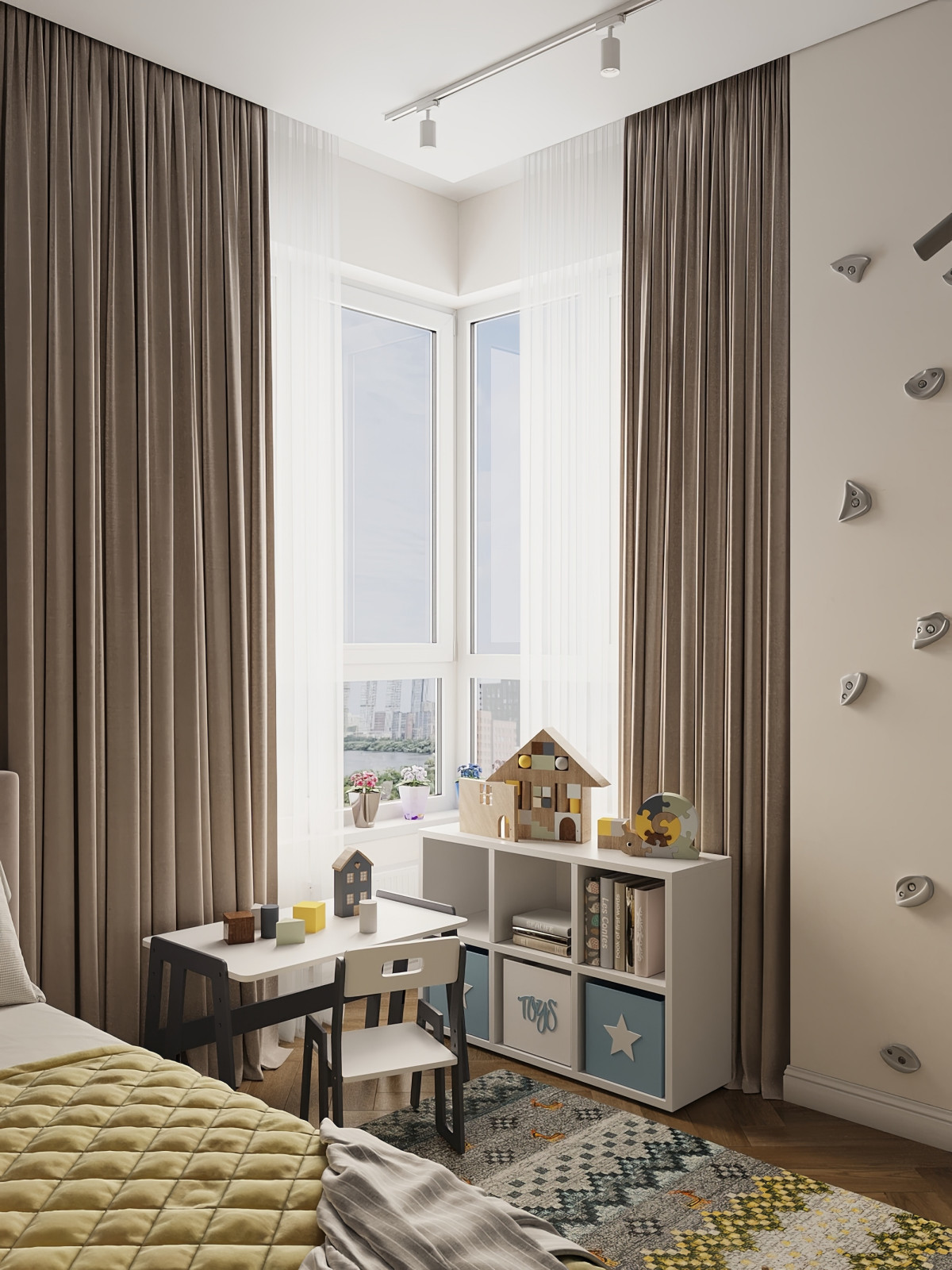 Яркая и свежая квартира в Москве