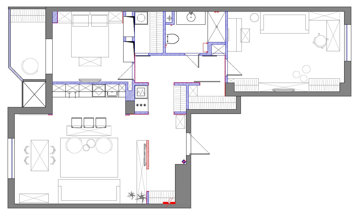 Проект недели: Детская с белым фортепьяно и котом на шкафу