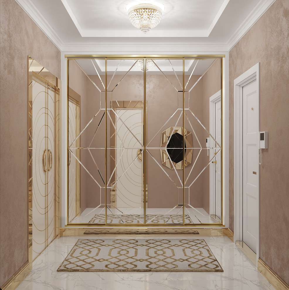 коридор в стиле ар-деко