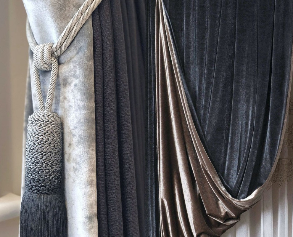 Шторы на заказ. Текстильный дизайн и пошив элитных штор. Заказать элитные шторы.