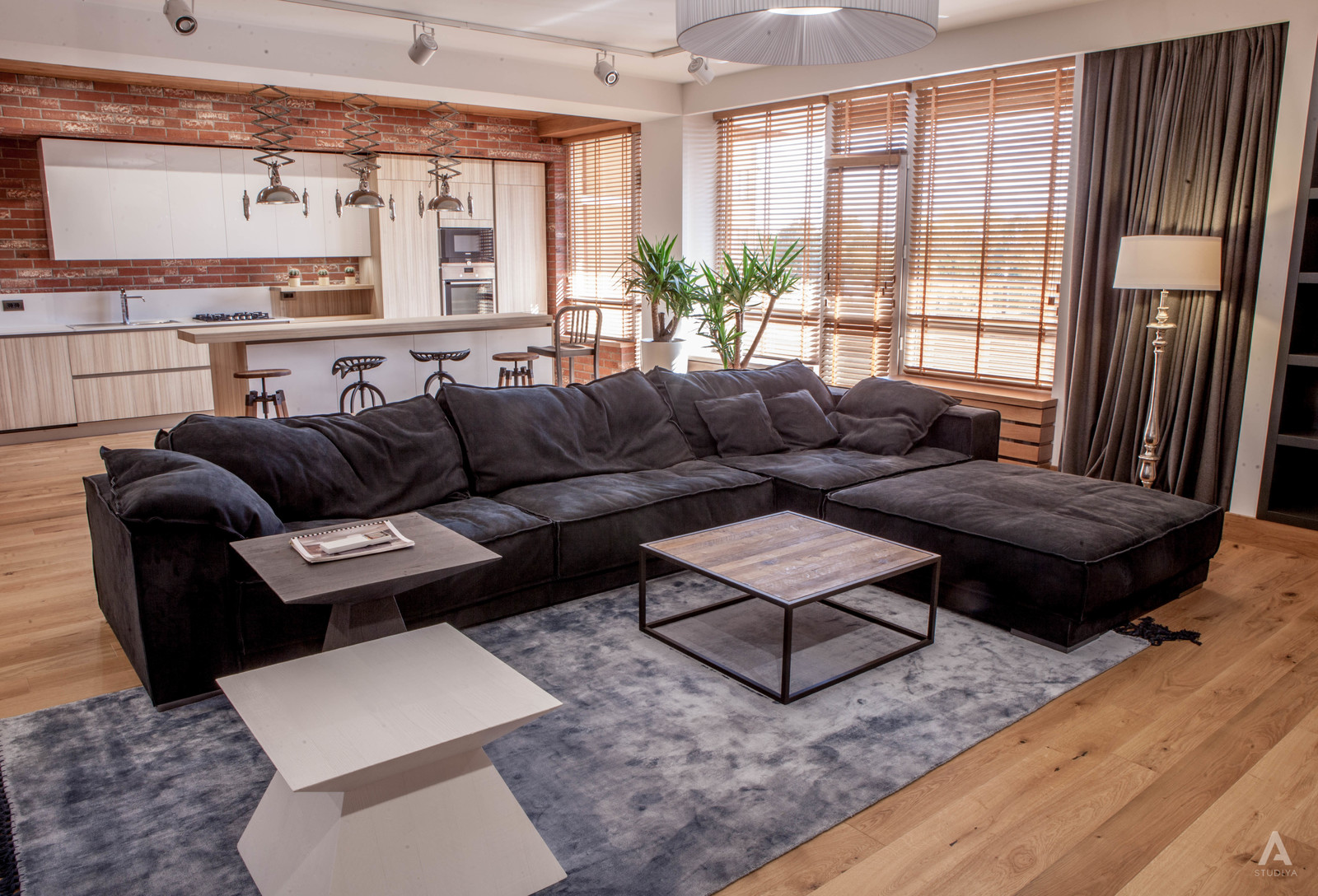 Квартира в стиле LOFT в Молдавии