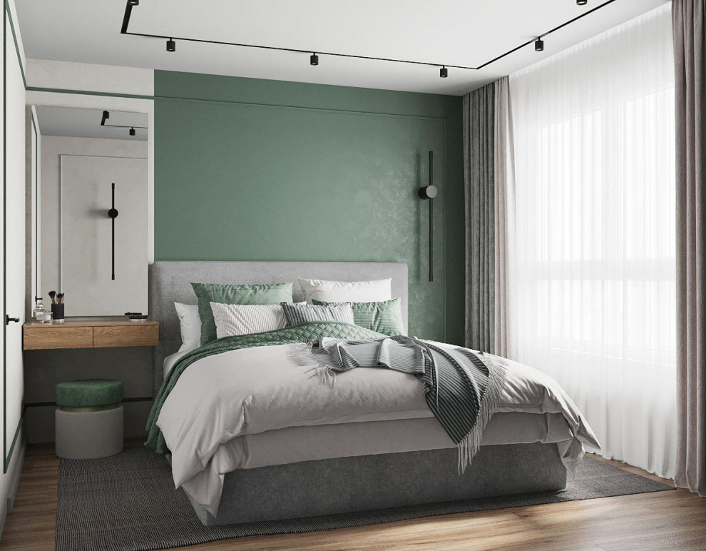 Дизайн-проект 3х комнатной квартиры в ЖК ОЗОН, площадью 98 м2