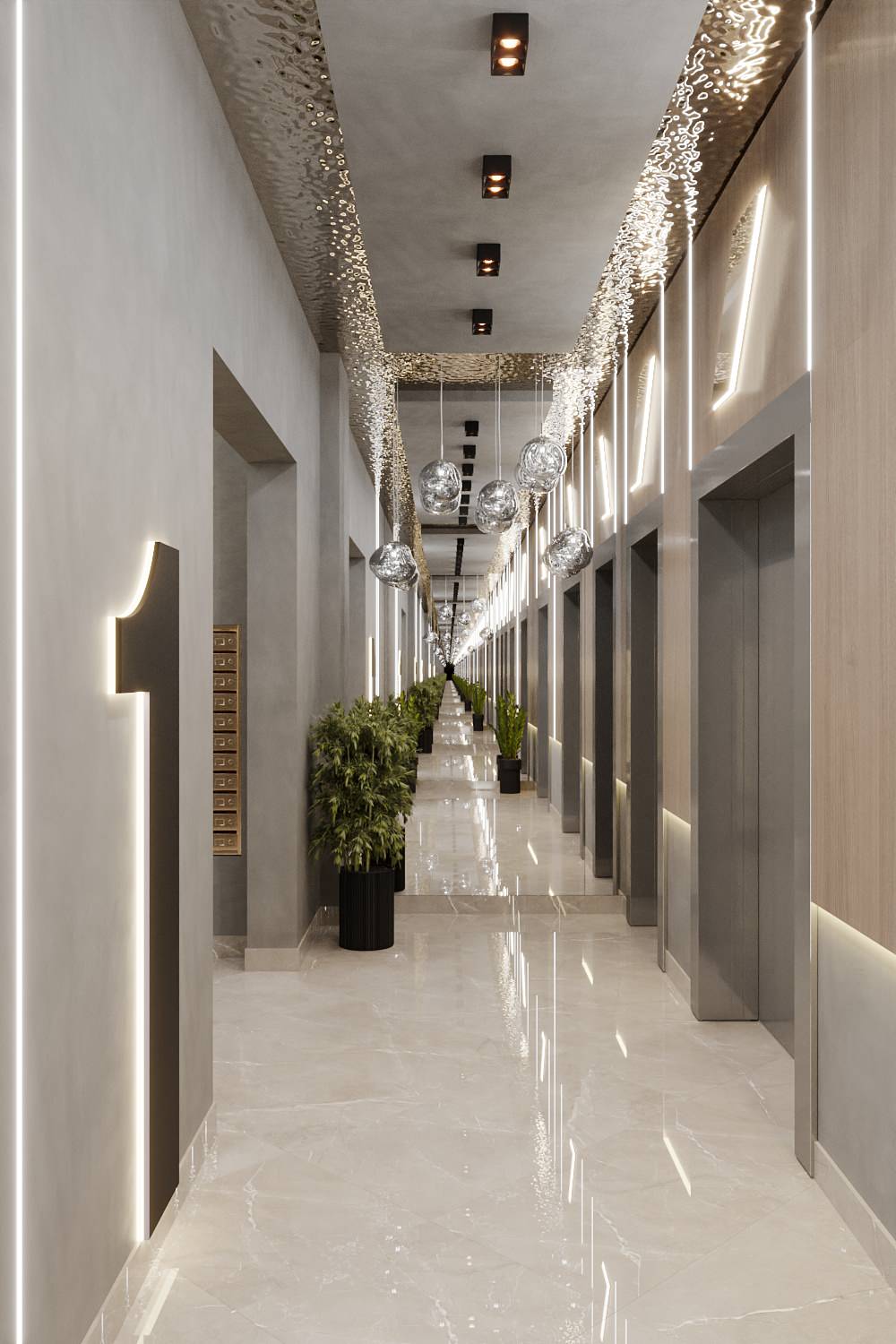 Холл ЖК Полет 10.1