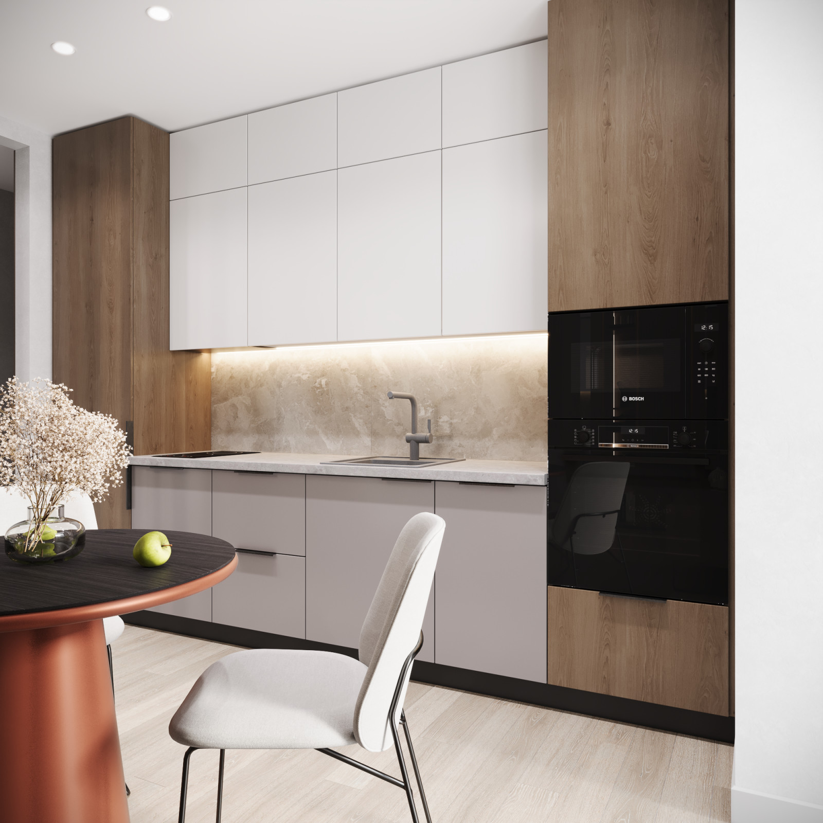 Современная однушка