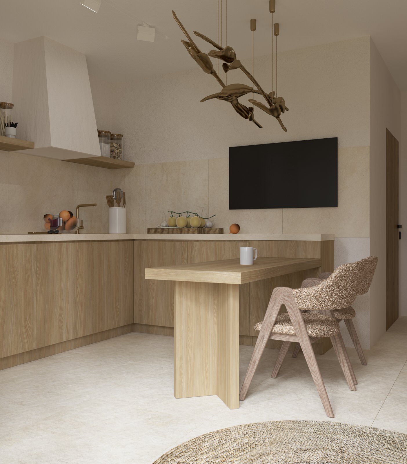 Проект загородного дома в Ленинградской области, стиль джапанди