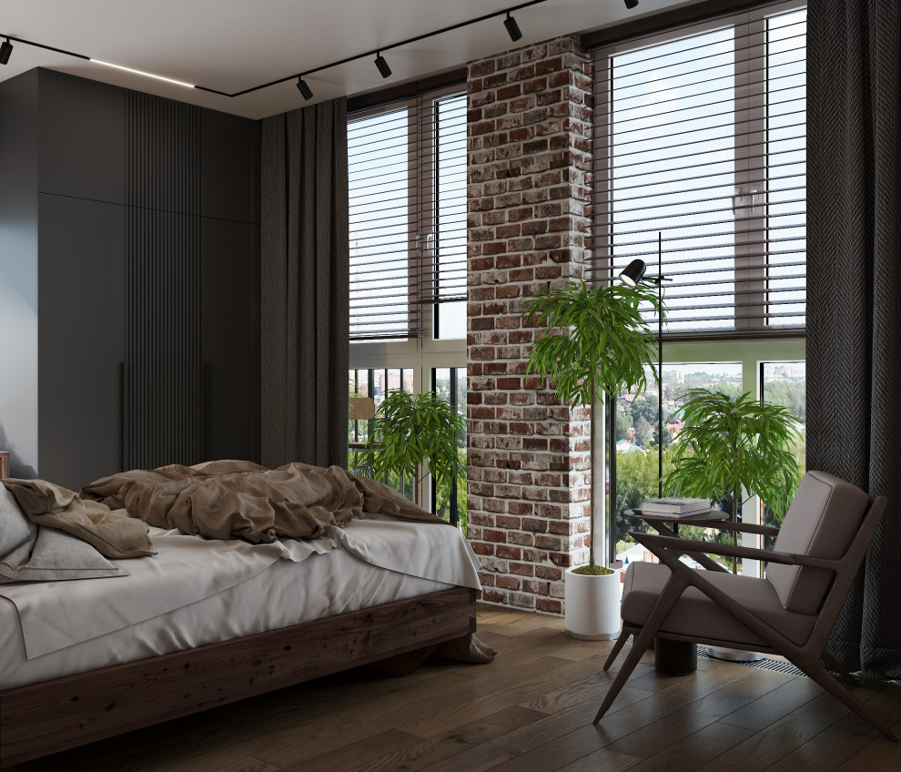 Двушка с элементами лофт 48 м2