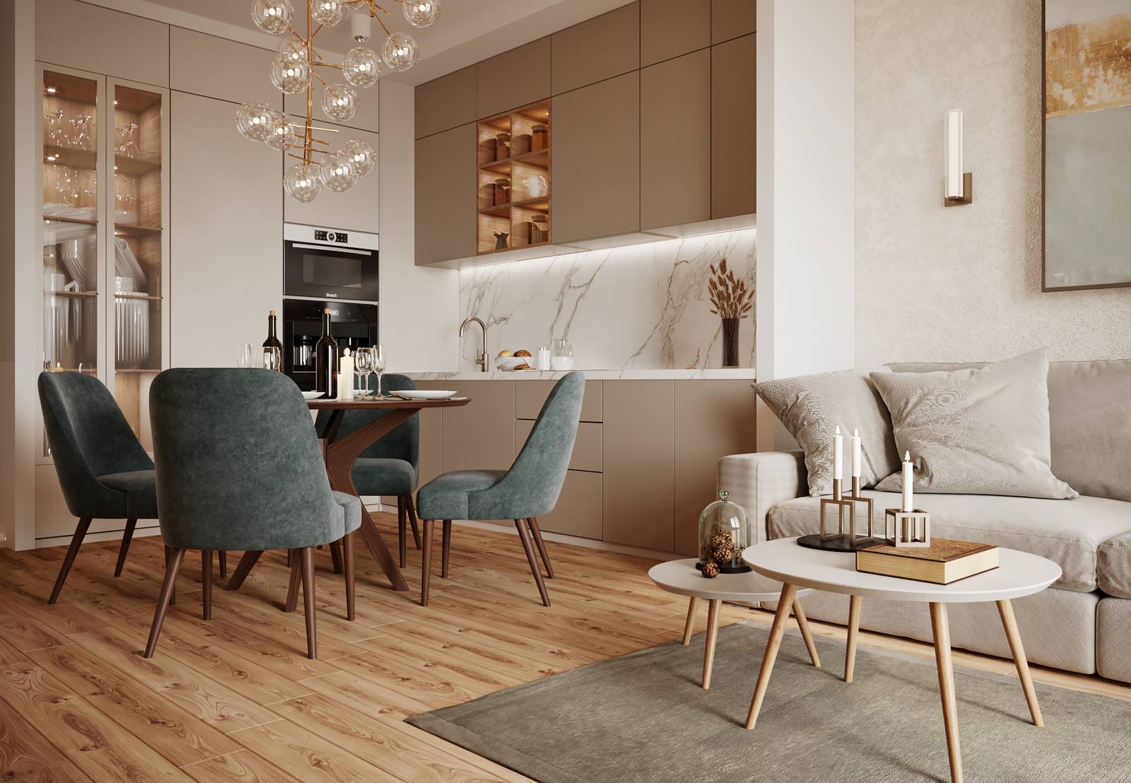 ЖК «LENINGRAD» 50м2., проект 2020г.