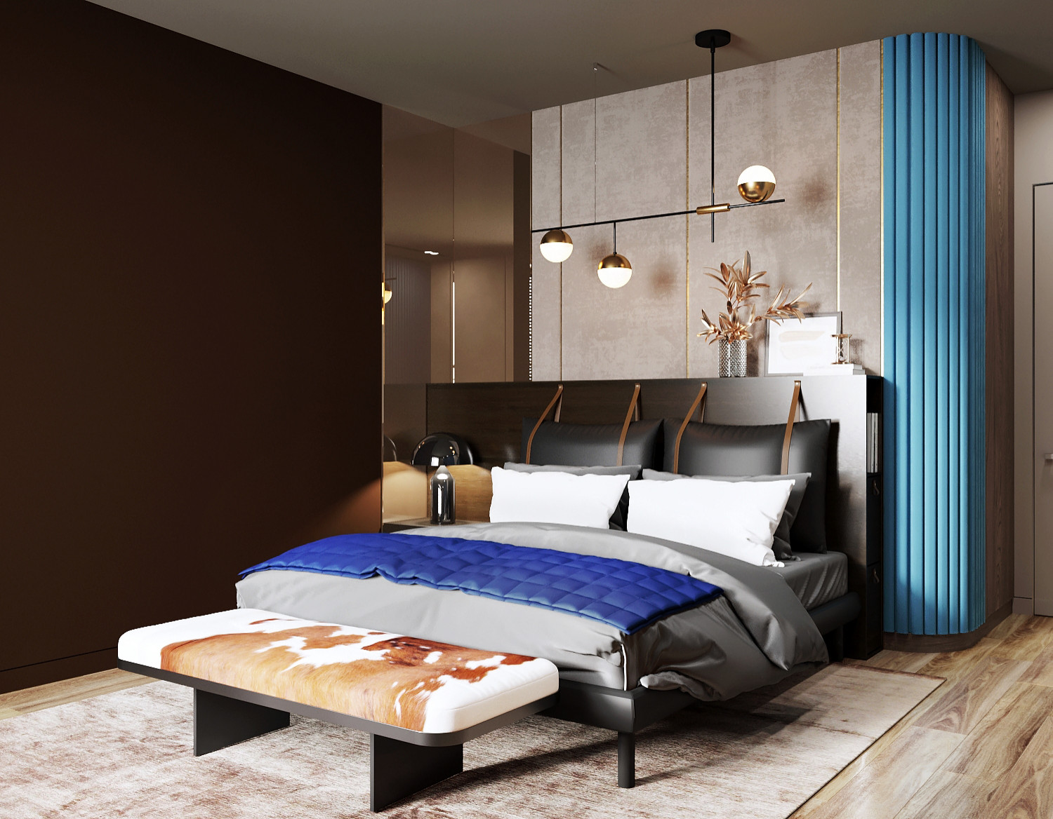 Оттенки синего и не только