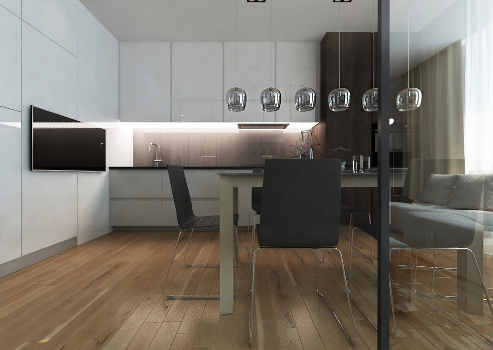 Обложка проекта: Современная квартира в г. Видное для молодой пары