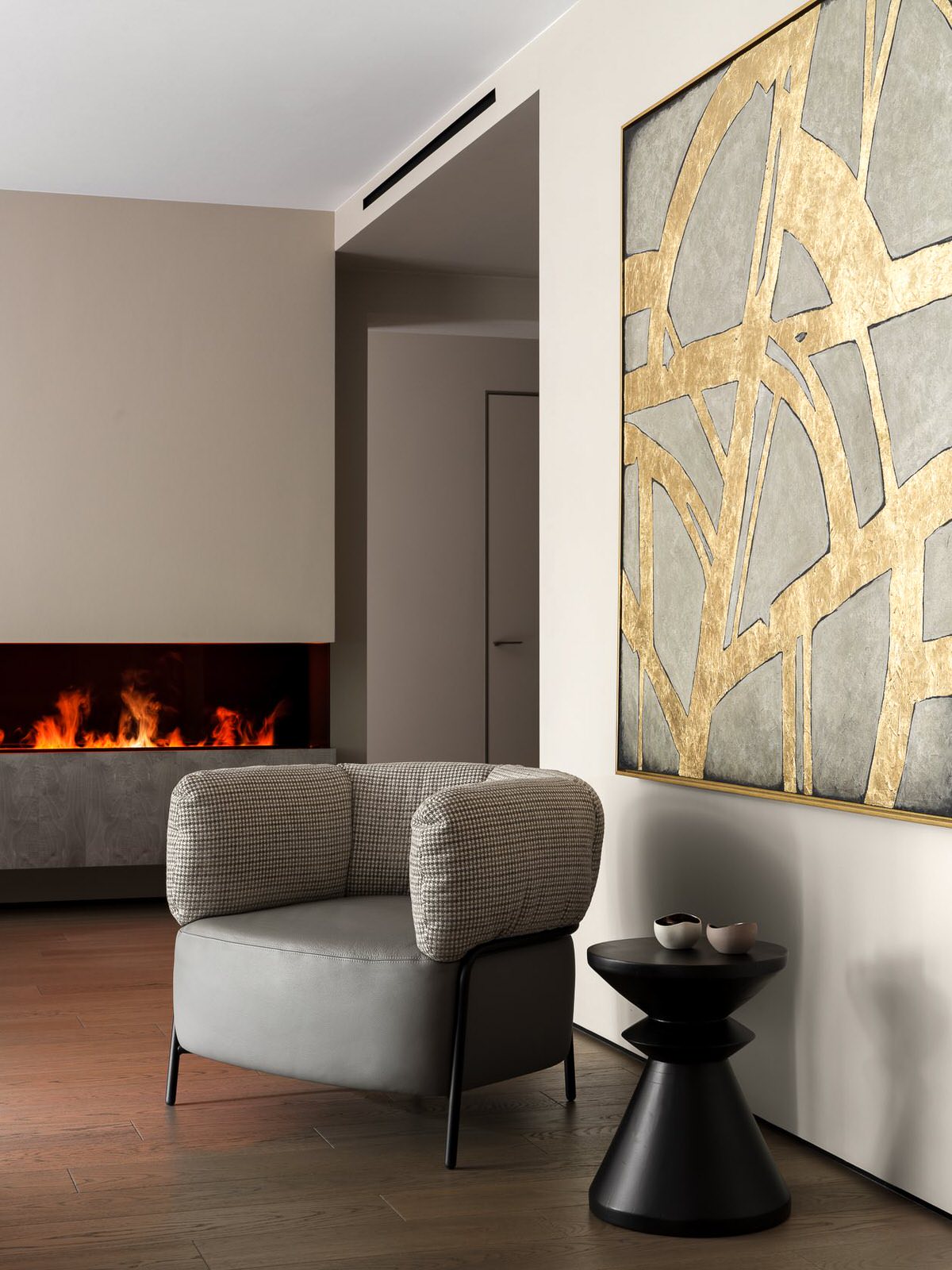 Дизайн квартиры в современном стиле.