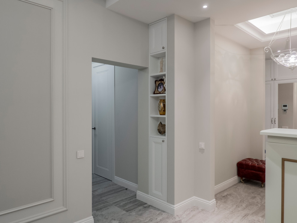 Комплексная меблировка квартиры в неоклассическом стиле