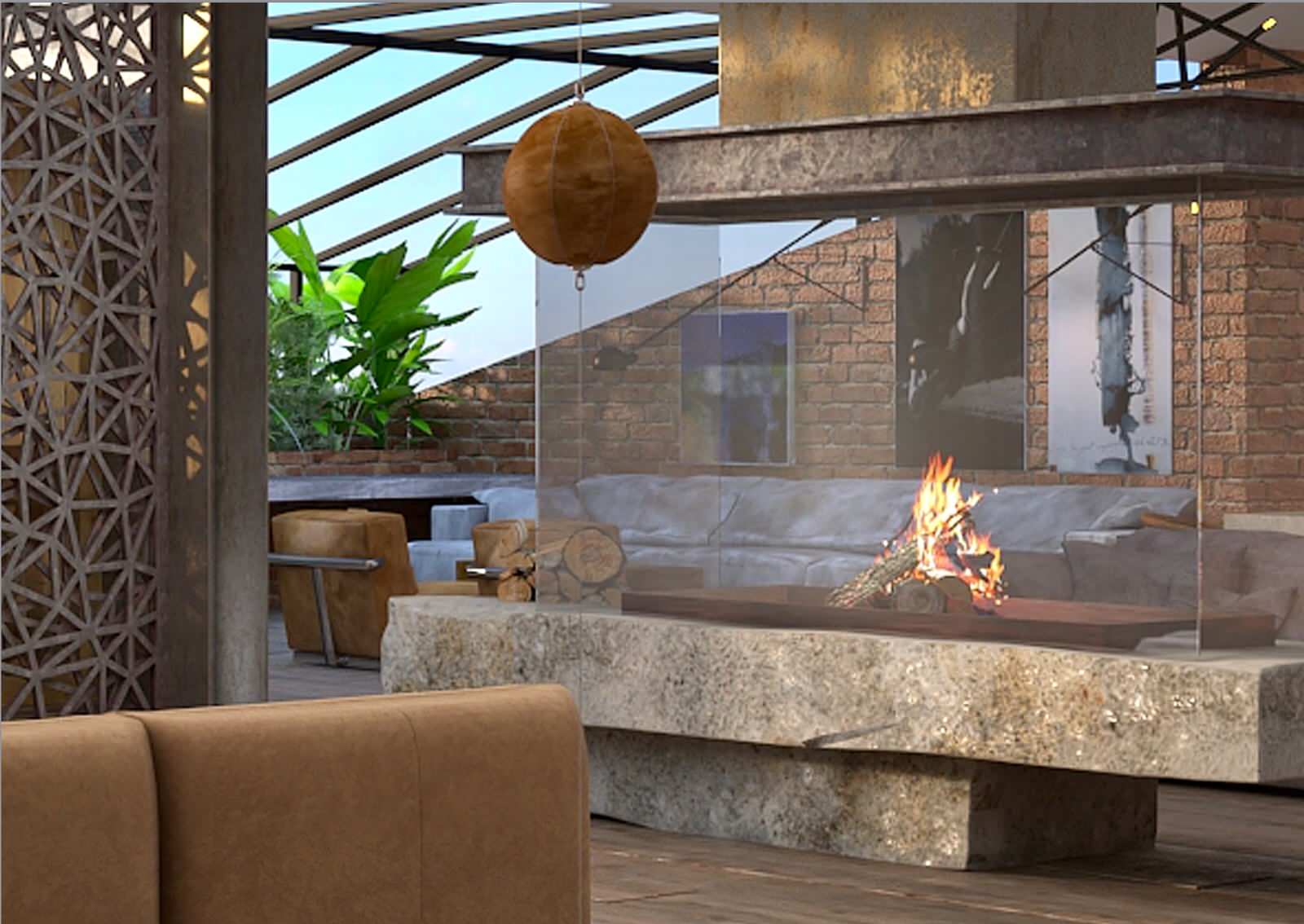 Пентхаус на мансардном этаже