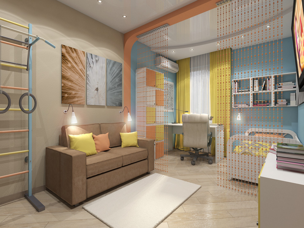 Яркий дизайн для замечательной семьи