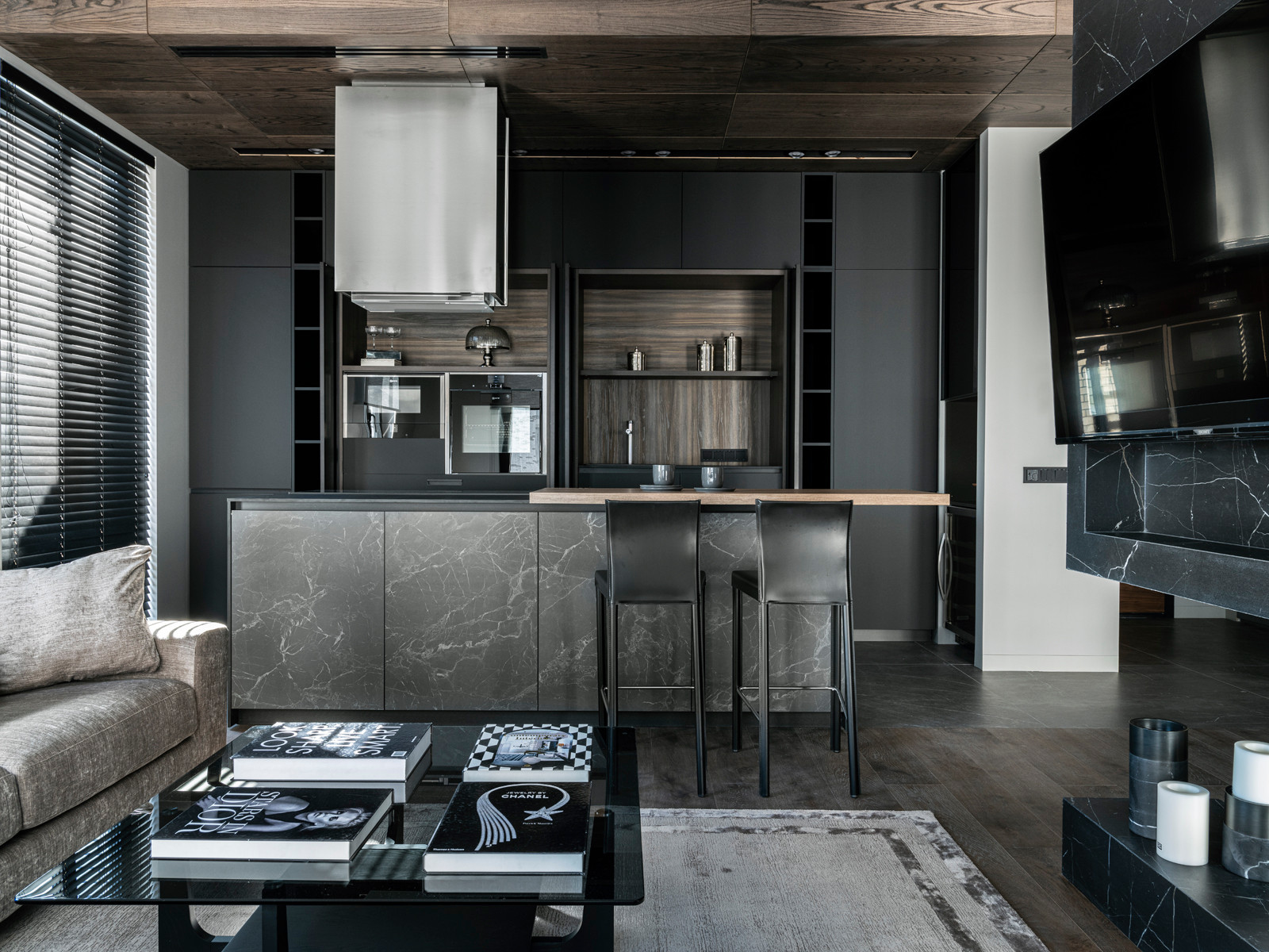 Реализованный проект квартиры 90м2 в ЖК Пресня сити