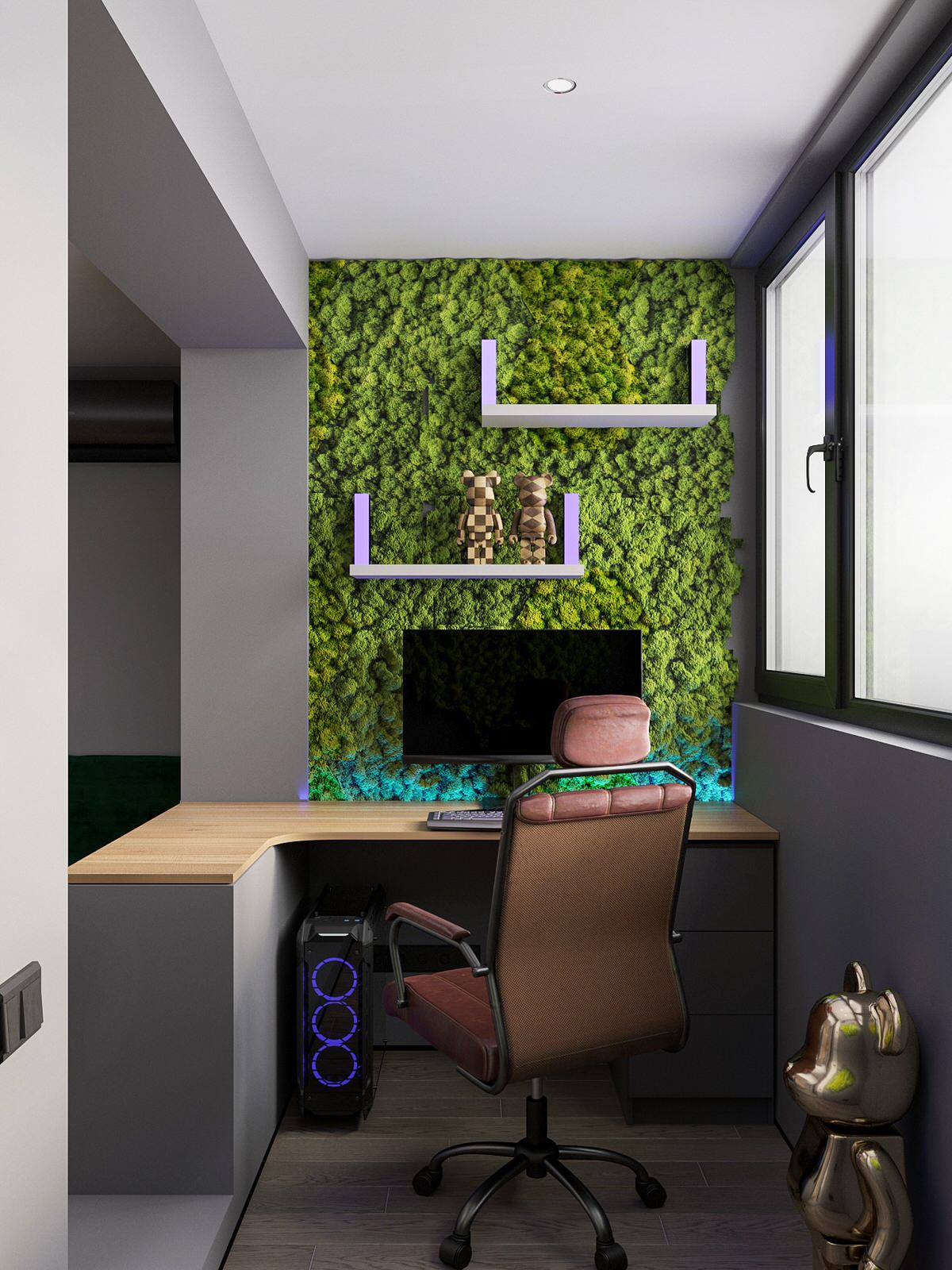 Дизайн - Кв. для молодой семьи блогеров-предпринимателей с двумя мальчиками