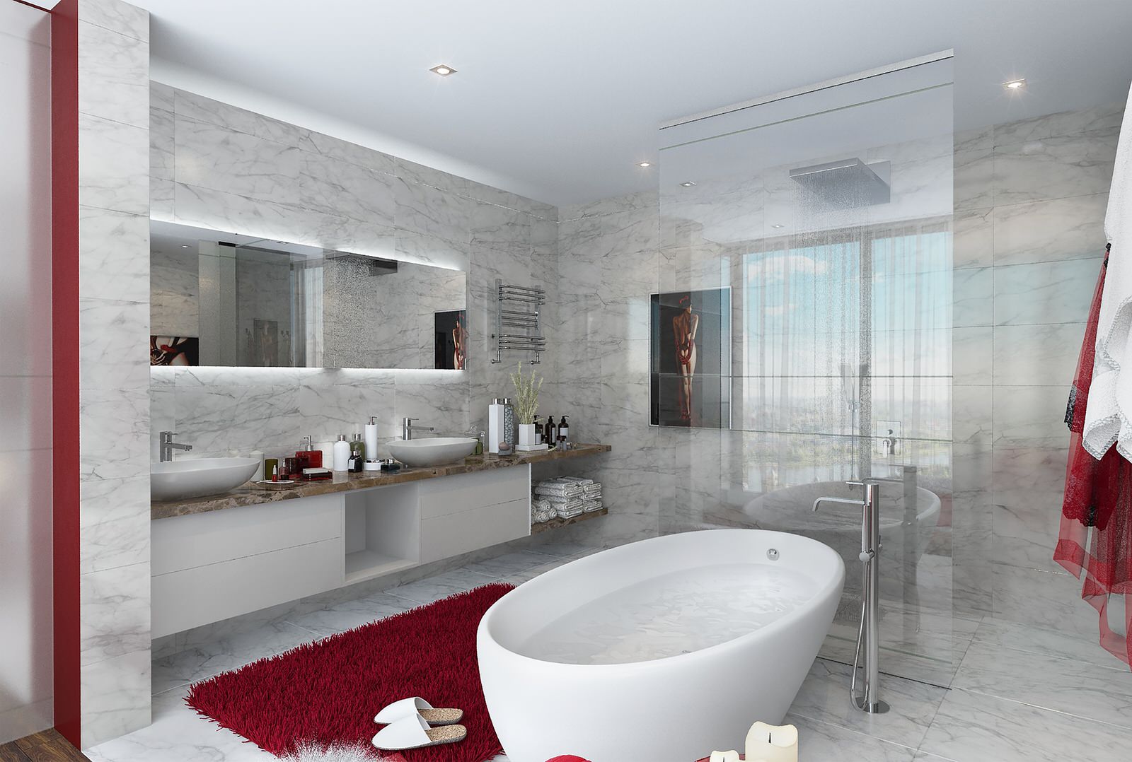 Хозяйская ванная комната