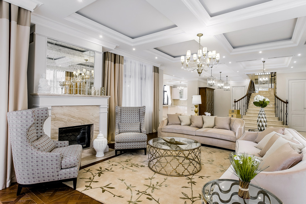 Уютный подмосковный коттедж в стиле ArDeco