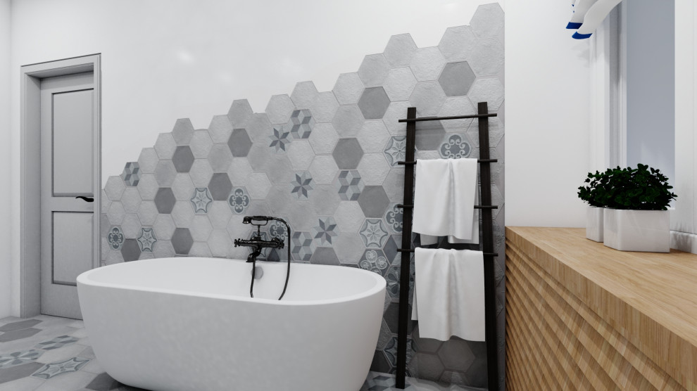 Таунхаус в 3 этажа