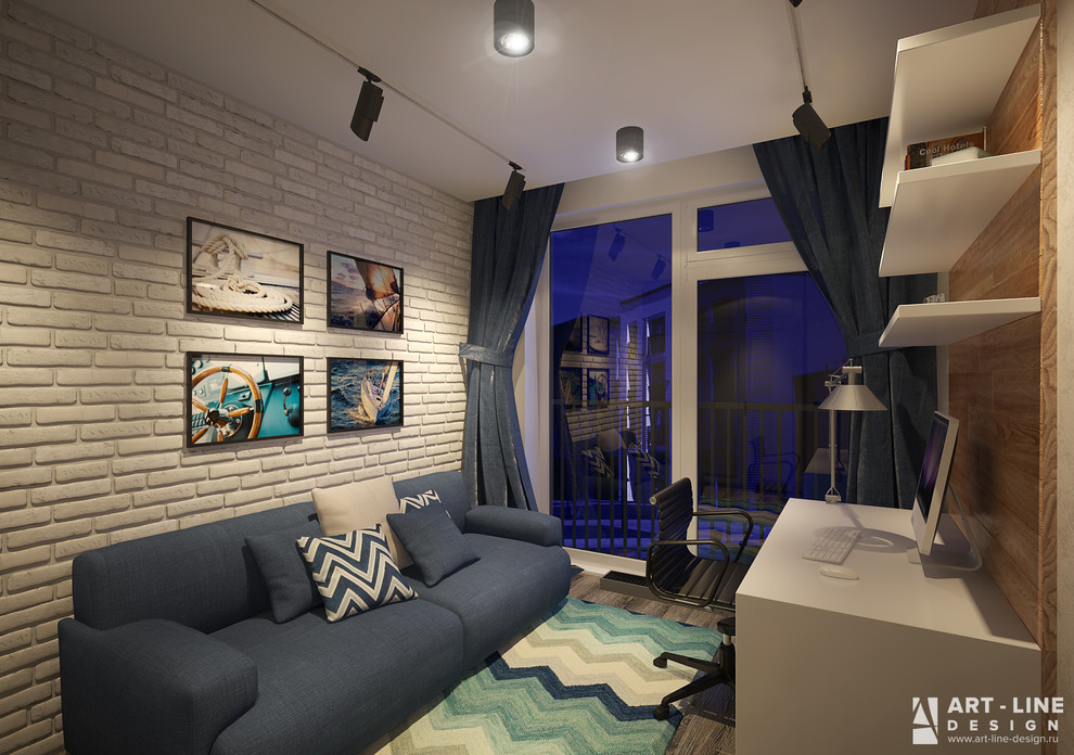 Двухуровневая квартира в современном стиле