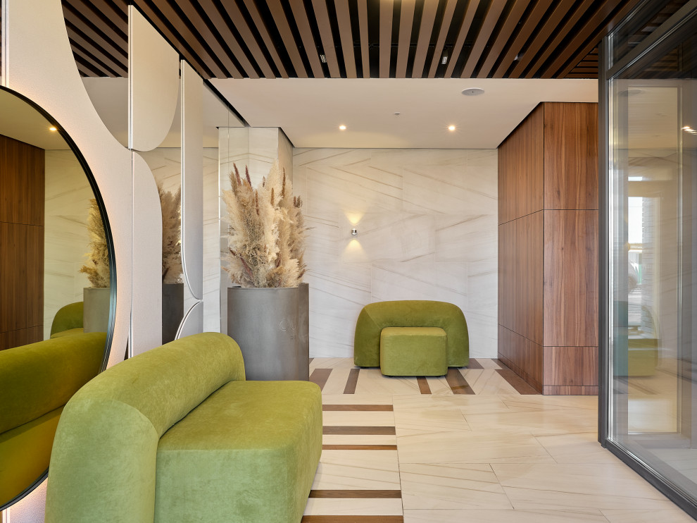 Интерьерная фотосъемка парадных ЖК «СОЮЗ PRIORITY» . Дизайн Spirit architect