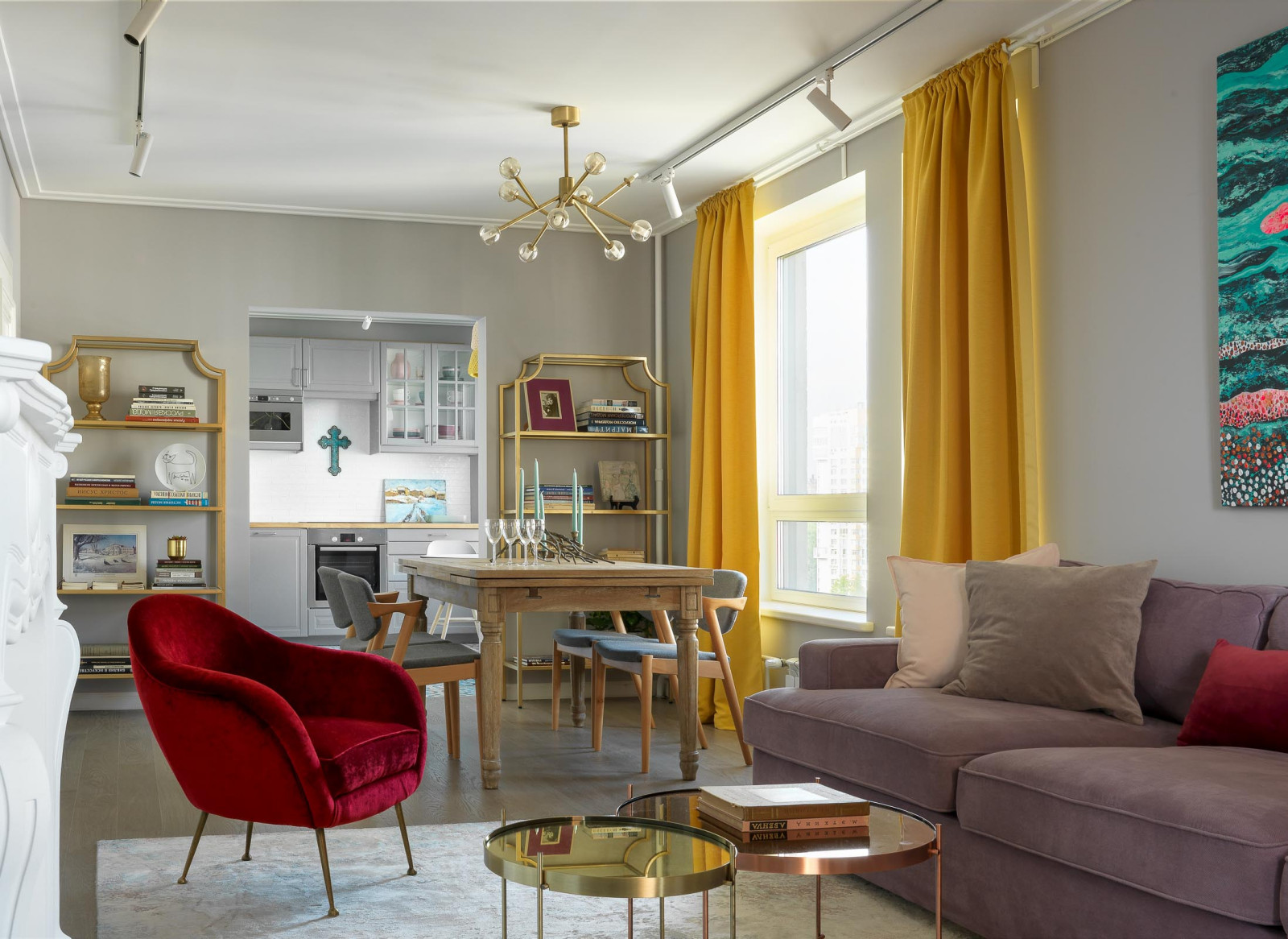 Гостиная проекта Жизнь в стиле Арт