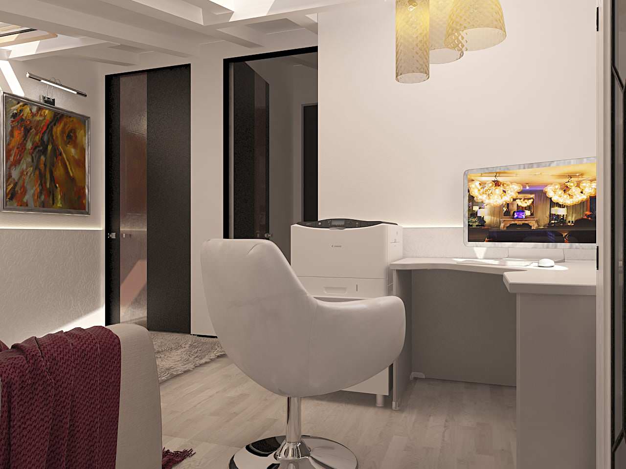 Двухэтажная квартира. Милан, Италия