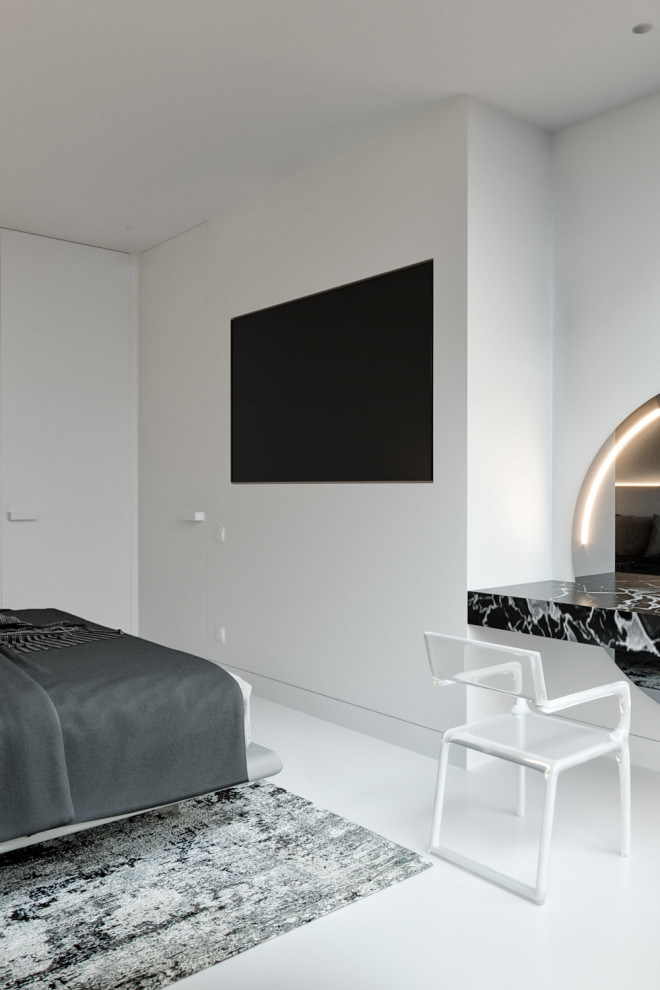 Белая спальня.