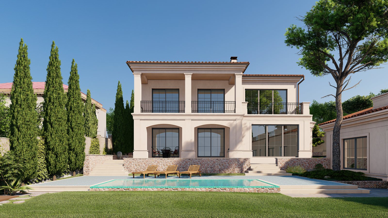 Обложка проекта: Villa Magos. Проект дома в средиземноморском стиле в районе Алушты