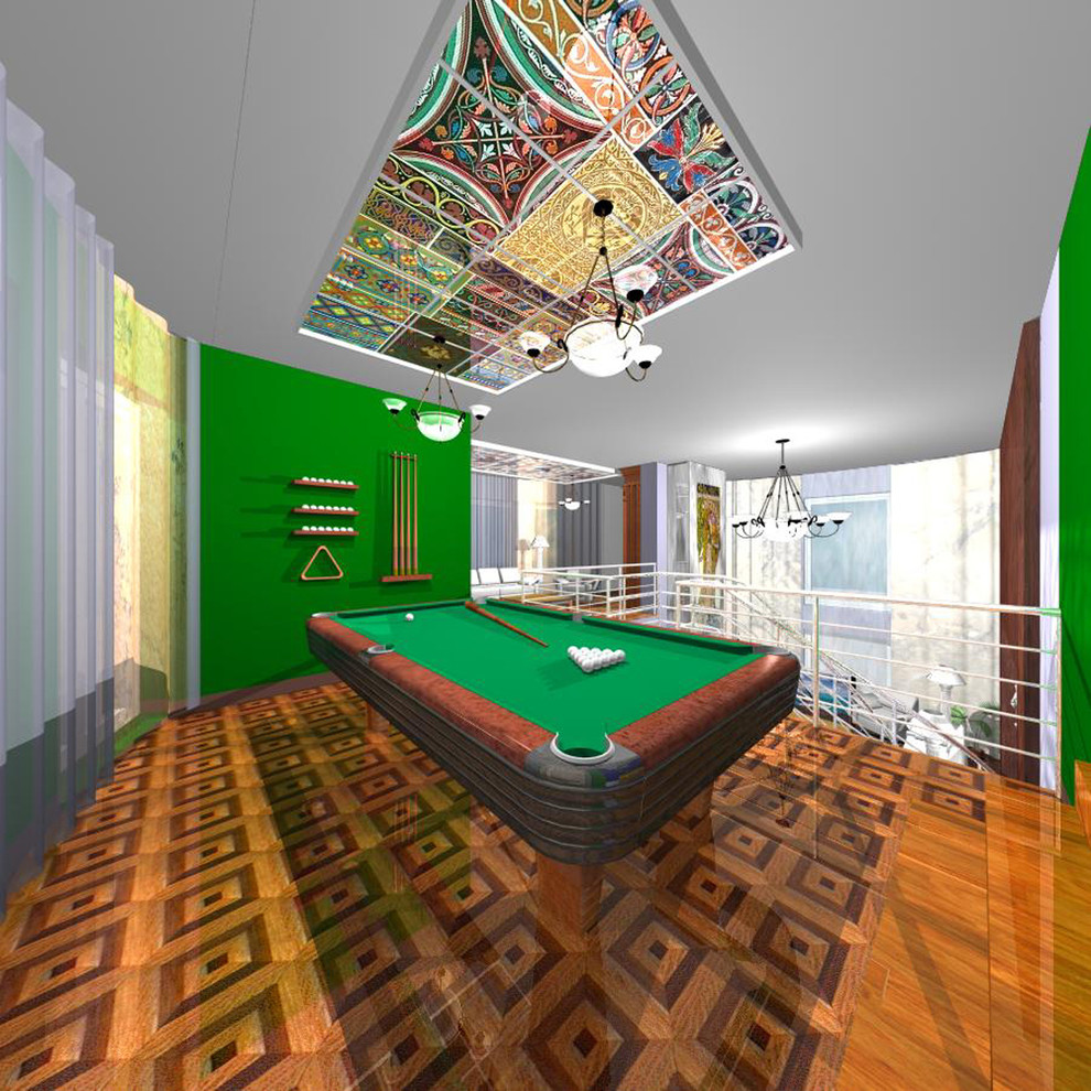 Интерьер коттеджа в Свердловской области 2